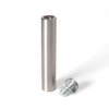 Outwater Round Standoffs, 4 in Bd L, Stainless Steel Brushed, 3/4 in OD 3P1.56.00167